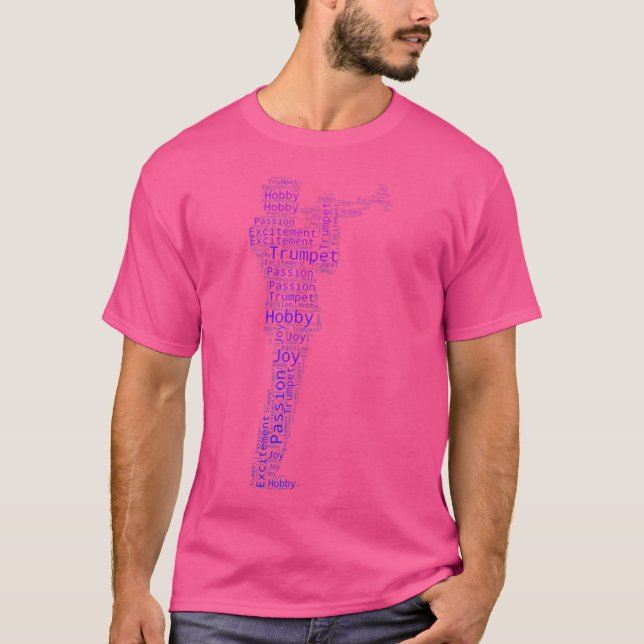 T-shirt Joueur Trumpet Jazz Trumpet Homme (Devant)