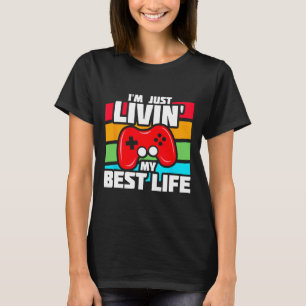 T-shirt Joueur Vidéo - Jeu En Ligne De Console Pc - Amusan
