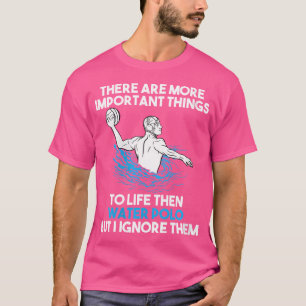 T-shirt Joueur Waterpolo Entraîneur Spores Aquatiques Team