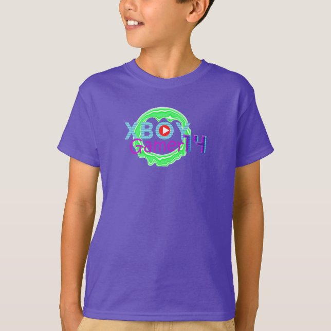 T-shirt Joueur XboyGamer14 (Devant)