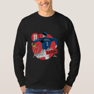 T-shirt Joueurs de baseball Roki Sasaki Los Angeles D MLB 