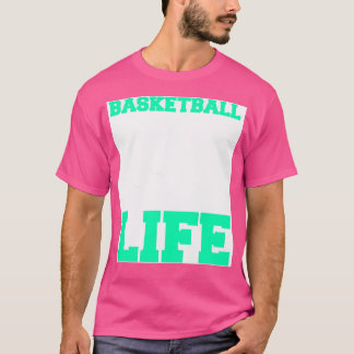 T-shirt Joueurs De Basketball Basketball Est Vie Sport Cad