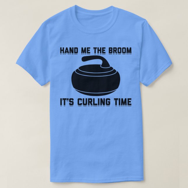 T-shirt Joueurs de curling 4 (Design devant)