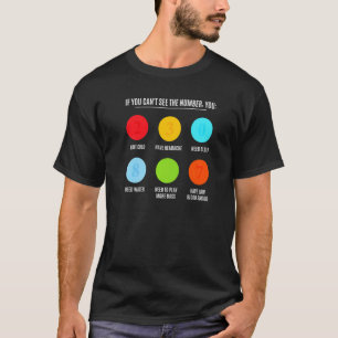 T-shirt Joueurs de guitare Bass électrique de test oculair