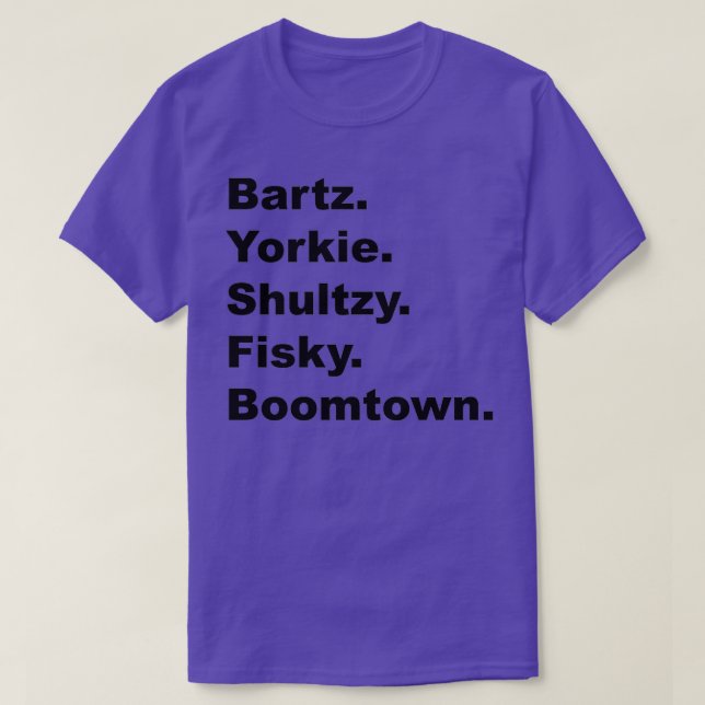 T-shirt Joueurs de hockey Letterkenny (Design devant)