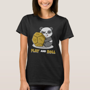 T-shirt Joueurs de jeu de rôle Imaginaire de dés de RPG d'