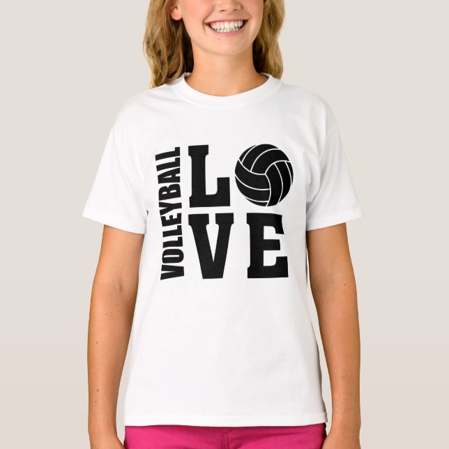 T-shirt Joueurs de volley-ball, amateurs de volley-ball (Devant)