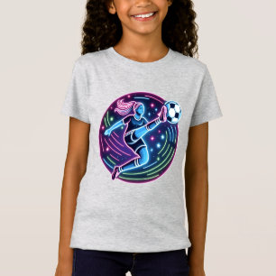 T-Shirt Joueuse de football