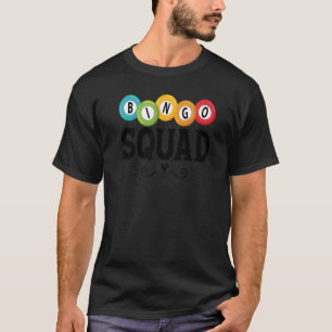 T-shirt Joueuse de l'équipe de Bingo Lucky Bingo Lottery F