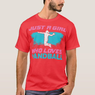 T-shirt Joueuse de l'équipe de handball européenne cadeau