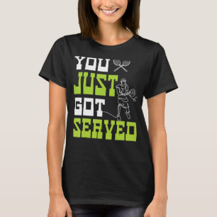 T-shirt Joueuse de tennis et coach Citation sportive Homme
