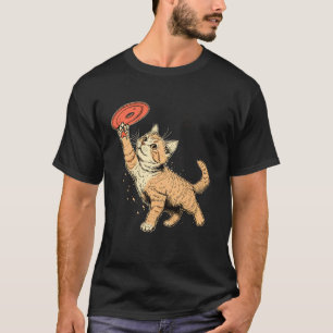 T-shirt Joueuse de Ultimate Frisbee Cat sur Ultimate Frisb