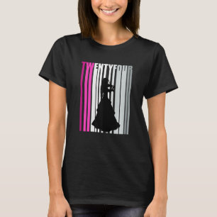 T-shirt Joueuse de violon 24e Joueuse Anniversaire