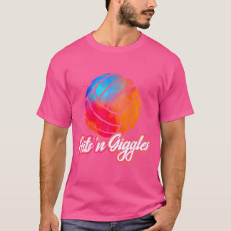 T-shirt Joueuse de volley-ball Hits 'N Giggles Femmes Voll