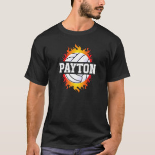 T-shirt Joueuse de volley-ball Payton Filles Balle et File