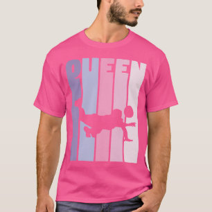 T-shirt Joueuse de volleyball Queen Volleyball filles Voll