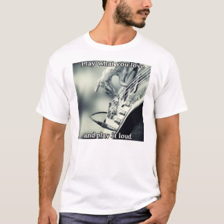 T-shirt Jouez ce que vous aimez et jouez à haute voix