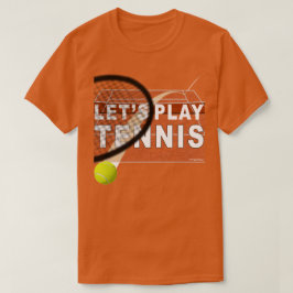 T-shirt Jouons au Tennis Clay Court