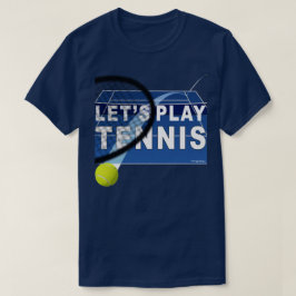 T-shirt Jouons au tennis Hardcourt