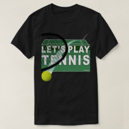T-shirt Jouons au tennis Hardcourt