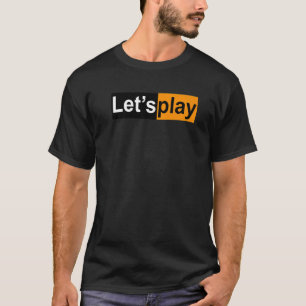 T-shirt Jouons Humour Adulte Swinger Lifestyle