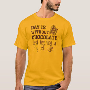T-shirt Jour 12 sans chocolat