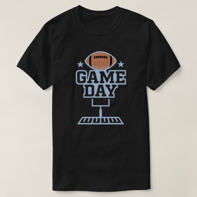 T-shirt Jour américain Football Design graphique (Design devant)