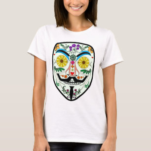 T-shirt Jour ANONYME des morts 2 d'art du masque 4Chan