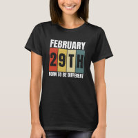 Jour bissextile Anniversaire Né 29 février Année b