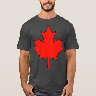 T-shirt Jour canadien de la Feuille d'érable Drapeau canad
