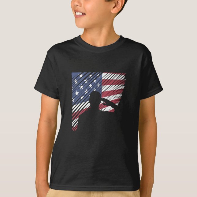 T-shirt Jour commémoratif Jour des anciens combattants Sol (Devant)