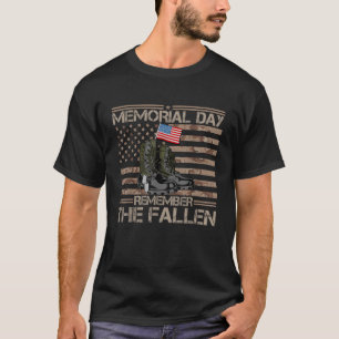T-shirt Jour commémoratif Souvenez-vous des anciens combat