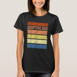 T-shirt Jour d'annonce d'adoption Papa Famille 3