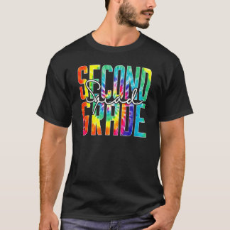 T-shirt Jour d'appréciation de la teinture de deuxième ann