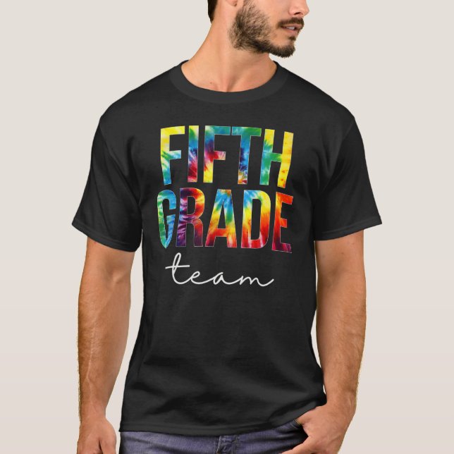 T-shirt Jour d'appréciation de l'équipe de cinquième année (Devant)