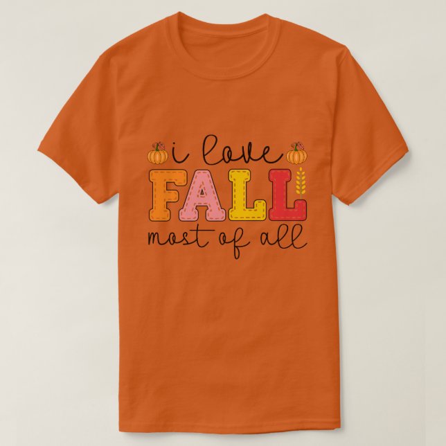 T-shirt Jour d'automne 3 (Design devant)