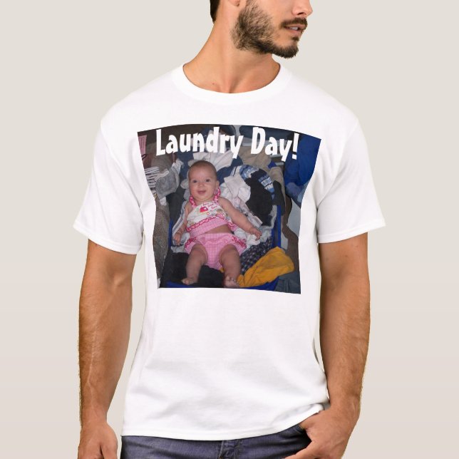 T-shirt Jour de blanchisserie (Devant)