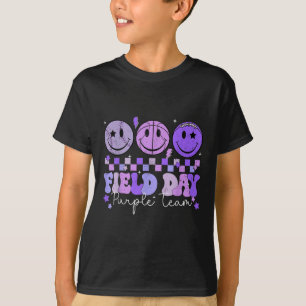 T-shirt Jour de campagne Purple Team Color Field Trier Tea