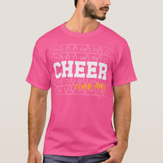 T-shirt Jour de comp de cheer Jour de compétition de cheer