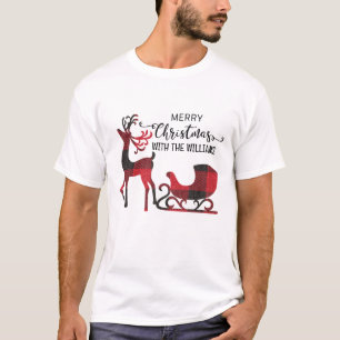 T-shirt Jour de famille correspondant   Moderne personnali