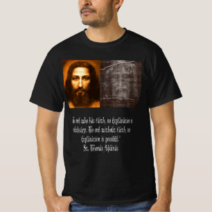 T-shirt Jour de Jésus de Turin Mandylion Sainte Face Sain