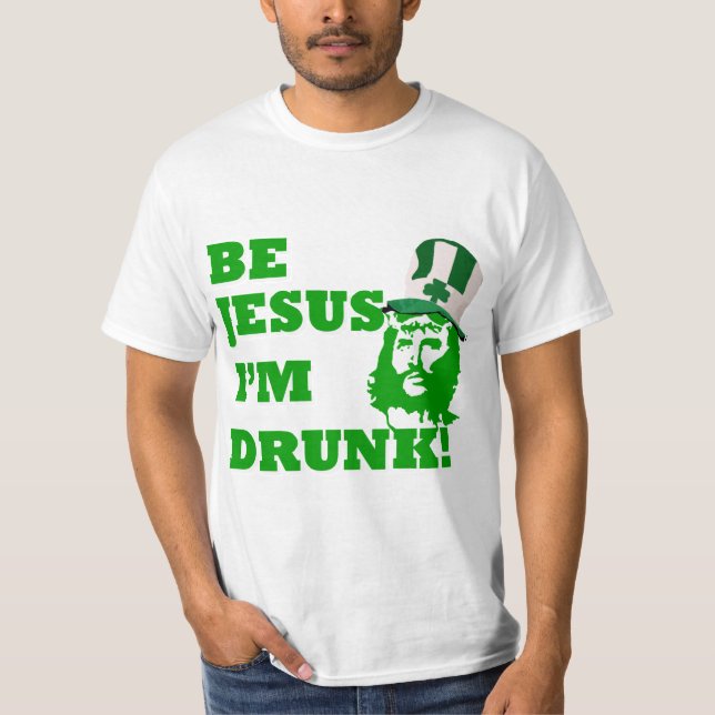 T-shirt Jour de Jésus St Patrick drôle (Devant)