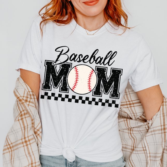 T-shirt Jour de jeu Baseball Cute Baseball Maman Chemise (Créateur téléchargé)