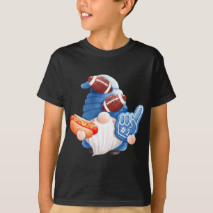T-shirt Jour de jeu Football Gnome Touchdown Entraîneur Pa