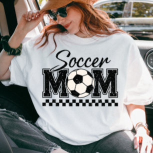 T-shirt Jour de jeu Football mignon Soccer Maman Chemise