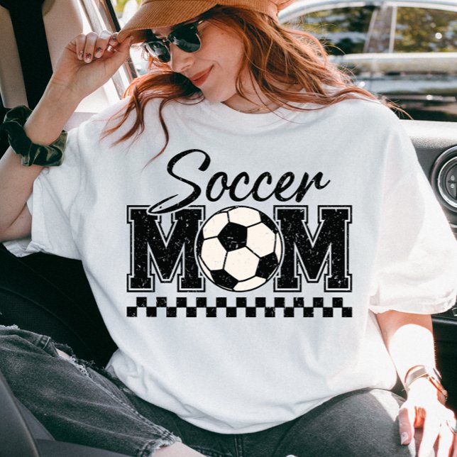T-shirt Jour de jeu Football mignon Soccer Maman Chemise (Créateur téléchargé)