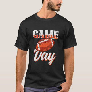 T-shirt Jour de jeu Football Vintage