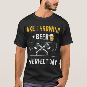 T-shirt Jour de la bière Axes de projection