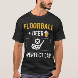 T-shirt Jour de la bière Floorball