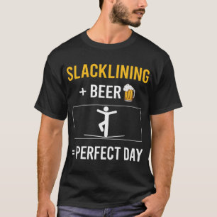 T-shirt Jour de la bière Slackline Slackliner